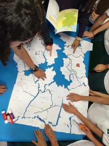 Proyecto en clase de alemán alumnos de Secundaria y Bachillerato