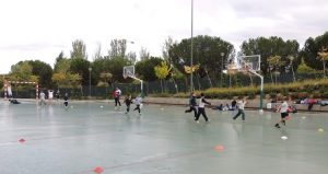 Calentamiento en Fútbol