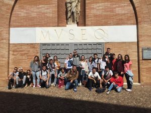 Visita a museo de alumnos de 2º de Bachillerato en su viaje a Portugal