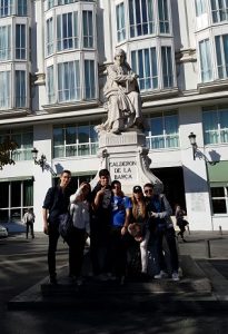 Gymkhana cultural por Madrid realizada por los alumnos de Bachillerato