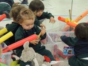 Taller de musicoterapia en Nursery