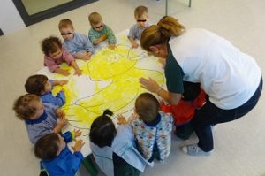 Conocemos las mascotas en Nursery 1