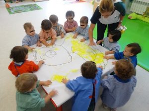 Conocemos las mascotas en Nursery 1