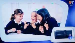 Alumnos humanitas en TVE