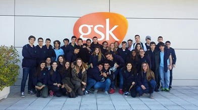 Visita a GSK de alumnos de 1º de Bachillerato