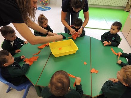 Proyecto artístico en Nursery 1