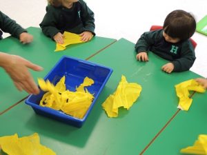 Proyecto artístico en Nursery 1