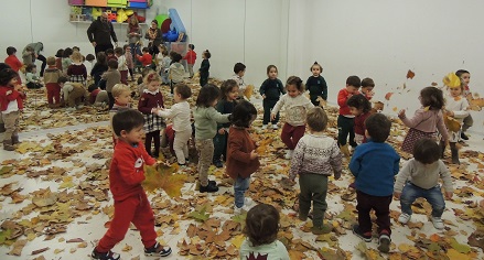 Celebramos la fiesta del otoño en Nursery 1 y 2.