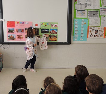 Exposiciones sobre China y Japón en 3º de Infantil