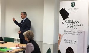 Reunión con los alumnos de Bachillerato Dual