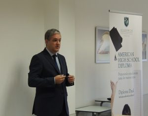 Reunión con los alumnos de Bachillerato Dual
