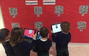 Proyecto artístico con Ipad en 2º de Infantil.