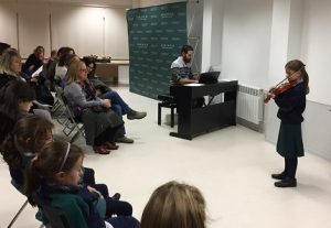Concierto de los alumnos de la escuela de Música de H.B.S.