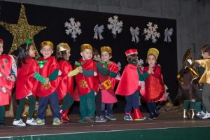 Festival de Navidad de los alumnos de Nursery e Infantil 