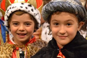 Festival de Navidad de los alumnos de 1º a 3º de Primaria.
