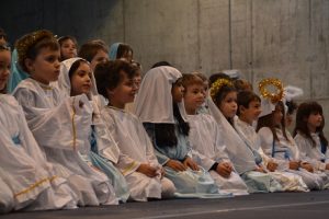 Festival de Navidad de los alumnos de 1º a 3º de Primaria.