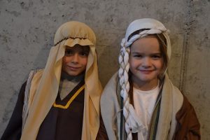 Festival de Navidad de los alumnos de 1º a 3º de Primaria.