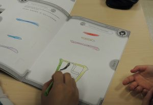 Repasando los números en chino en 1º de Primaria. 