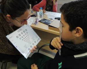 Revisión optométrica a los alumnos de 1º de E.S.O. 