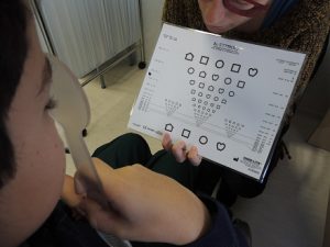 Revisión optométrica a los alumnos de 1º de E.S.O. 