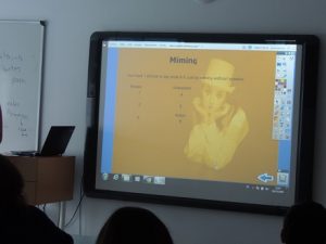 Actividad lúdica en OWS en 4º de E.S.O.
