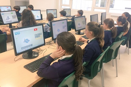 En 5º de Primaria trabajan el Pensamiento computacional.