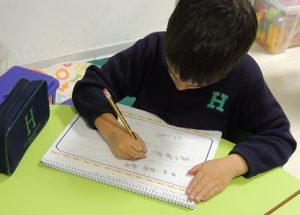 Expertos matemáticos en English en 3º de Infantil. 