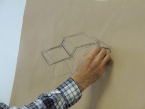 Alumnos de 3º de Primaria aprender cómo realizar un retrato 