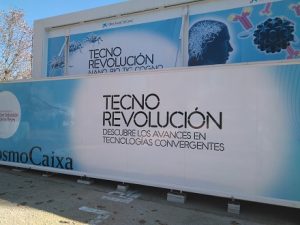 Visita a la exposición Tecno-Revolución de los alumnos de 1º de E.S.O. 