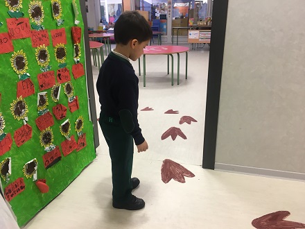 Proyecto trimestral sobre los dinosaurios en 2º de Infantil