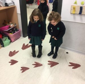 Proyecto trimestral sobre los dinosaurios en 2º de Infantil