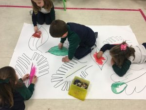 Proyecto trimestral sobre los dinosaurios en 2º de Infantil