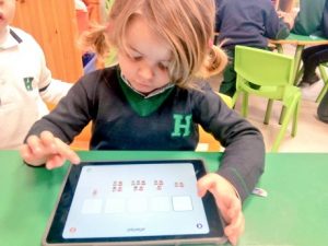 Trabajando con Ipads en 1º Infantil. 