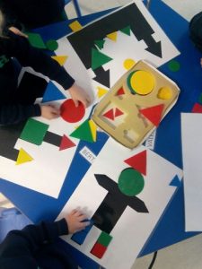 Iniciación al Tangram en 1º de Infantil. 