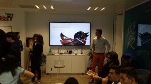 Alumnos de 1º de Bachillerato visitan a Twitter España.