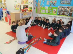 Taller de musicoterapia en Nursery