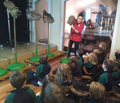 Visita al museo de ciencias naturales.
