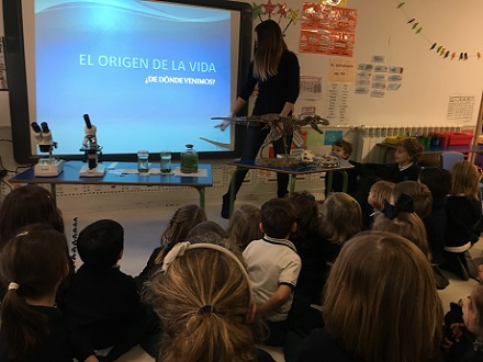 El origen de la vida en 2º de Infantil.