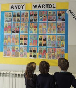 Andy Warhol: Proyecto artístico en 3º de Infantil.