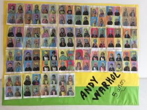 Andy Warhol: Proyecto artístico en 3º de Infantil.