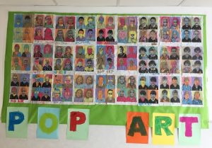 Andy Warhol: Proyecto artístico en 3º de Infantil.