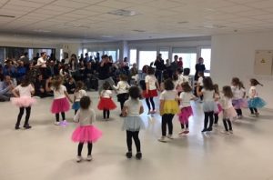 Exhibiciones de las actividades extraescolares. 