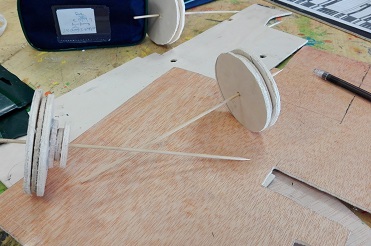 Creando motorreductores en 1º de Bachillerato.