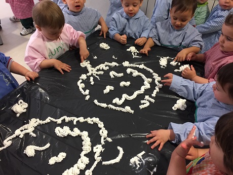 Taller con nata en Nursery 1.