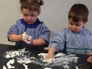 Taller con nata en Nursery 1. 