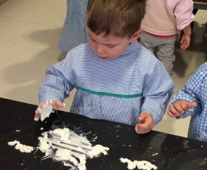 Taller con nata en Nursery 1. 