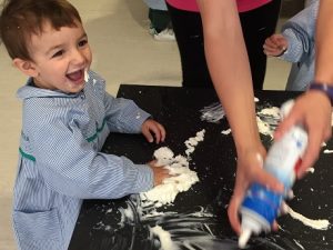 Taller con nata en Nursery 1. 