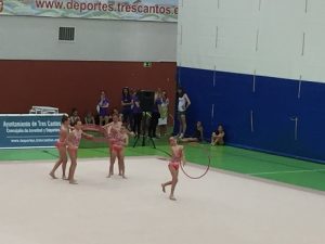 Campeonato de rítmica. 