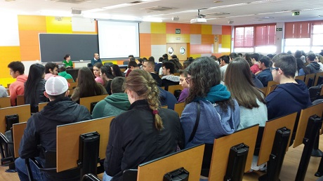 Visita a las instalaciones de la UAM por parte de los alumnos de 1º de bachillerato.