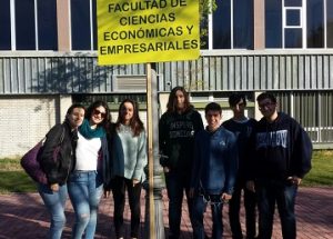 Visita a las instalaciones de la UAM por parte de los alumnos de 1º de bachillerato. 